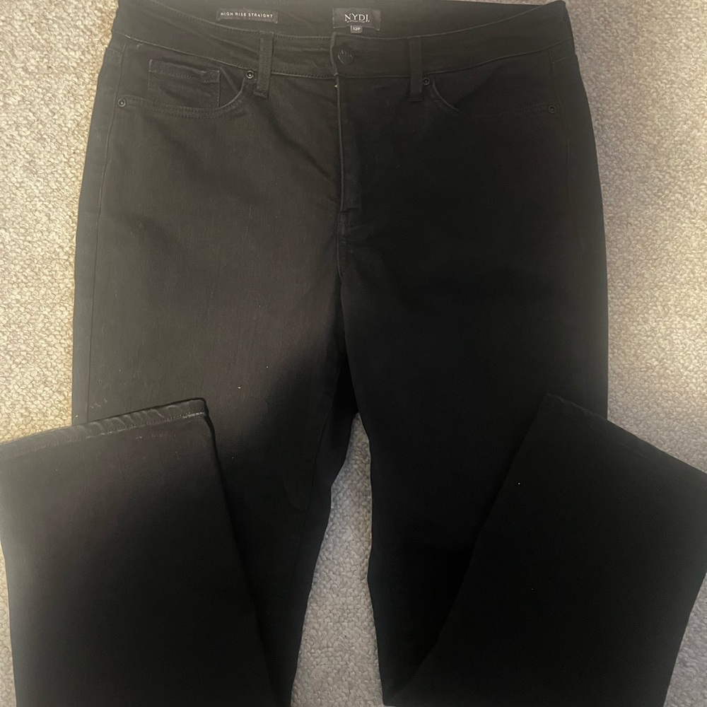 NYDJ Ladies Dark Straight Jeans